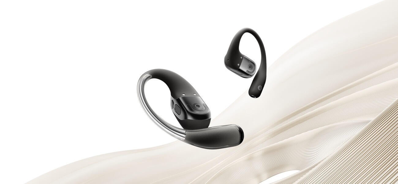 Słuchawki bezprzewodowe Shokz OpenFit 2 czarne